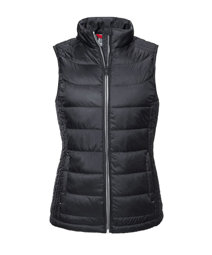 Russell Europe Womens Nano bodywarmer J441F - Black - Customisable Bodywarmers