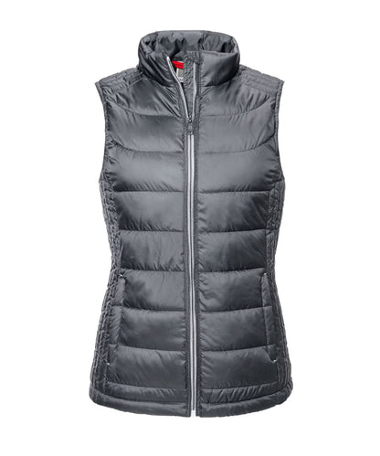 Russell Europe Womens Nano bodywarmer J441F - Iron Grey - Customisable Bodywarmers