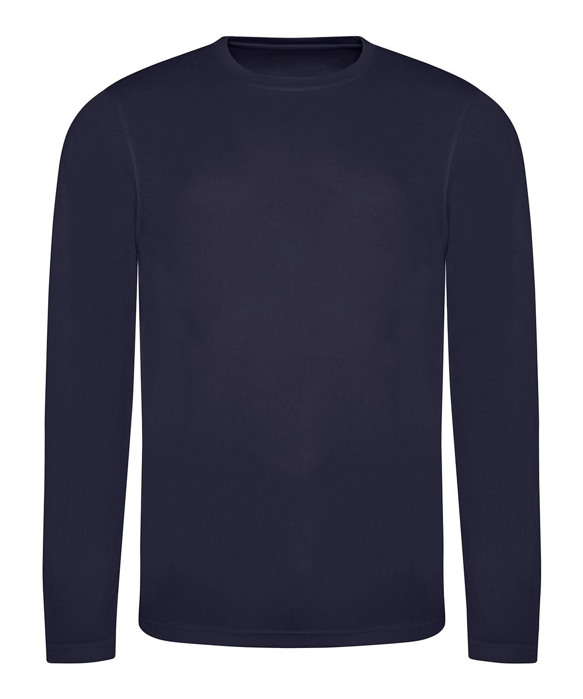 AWDis Just Cool Long sleeve cool T JC002 - French Navy - Customisable T-Shirt