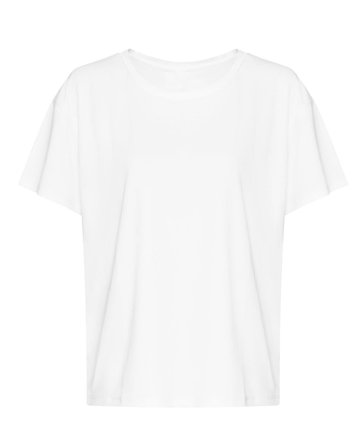 AWDis Just Cool Womens open back T JC013 - White - Customisable T-Shirt