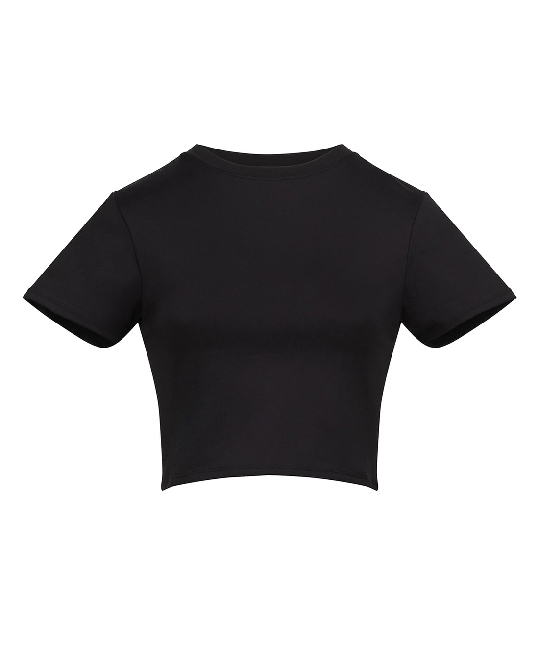 Women’s recycled cropped T - JC215 - Jet Black* - Customisable T-Shirts