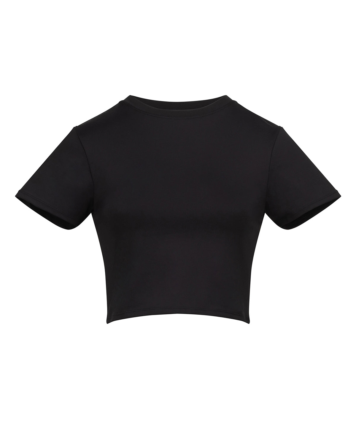 Women’s recycled cropped T - JC215 - Jet Black* - Customisable T-Shirts