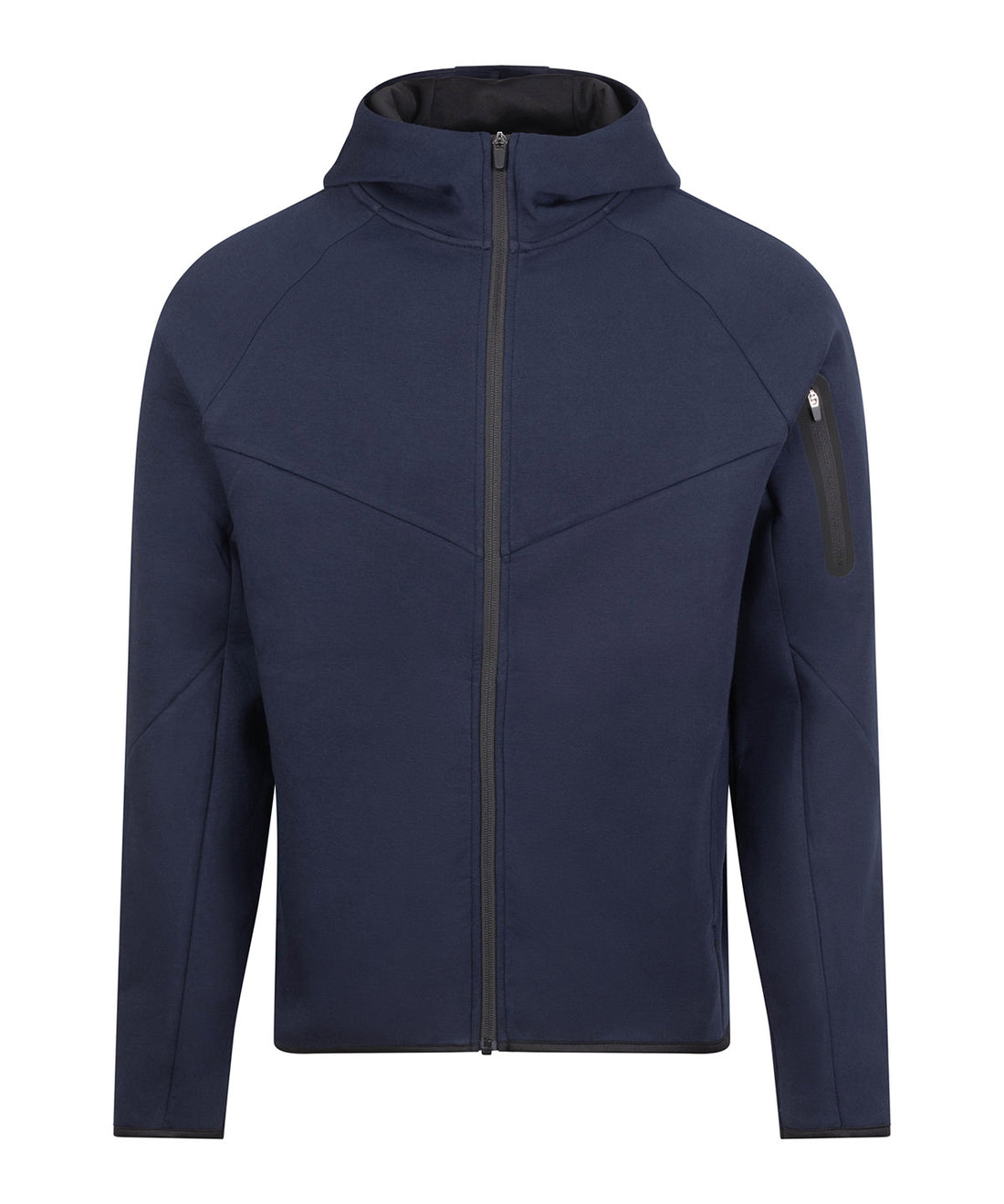 Adapt fleece zoodie - JC305 - French Navy - Customisable Hoodies