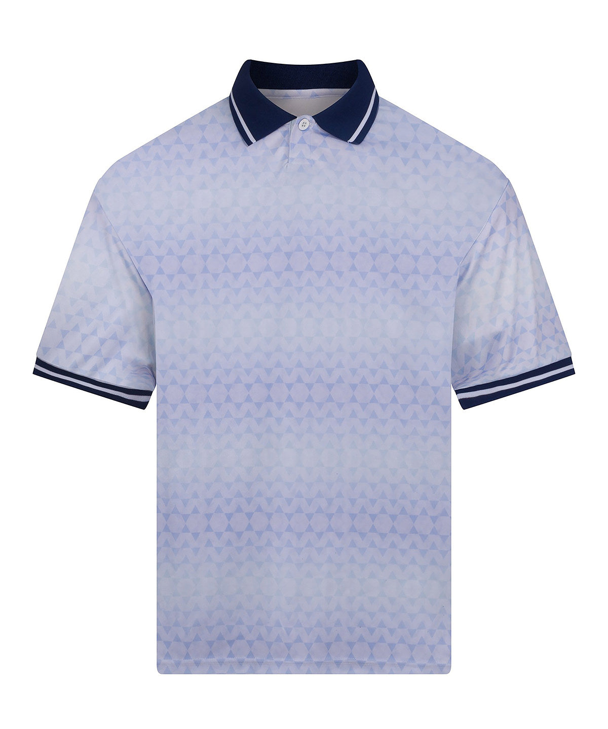 Retro sports jersey - JC442 - White Navy - Customisable Sports Overtops