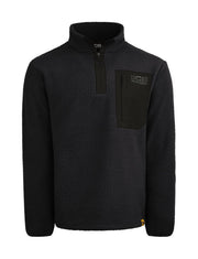 Jcb Workwear Unisex Borg Fleece Jcb013 - Black - Customisable Fleeces