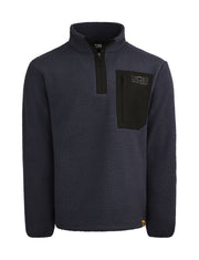 Jcb Workwear Unisex Borg Fleece Jcb013 - Navy Blue - Customisable Fleeces