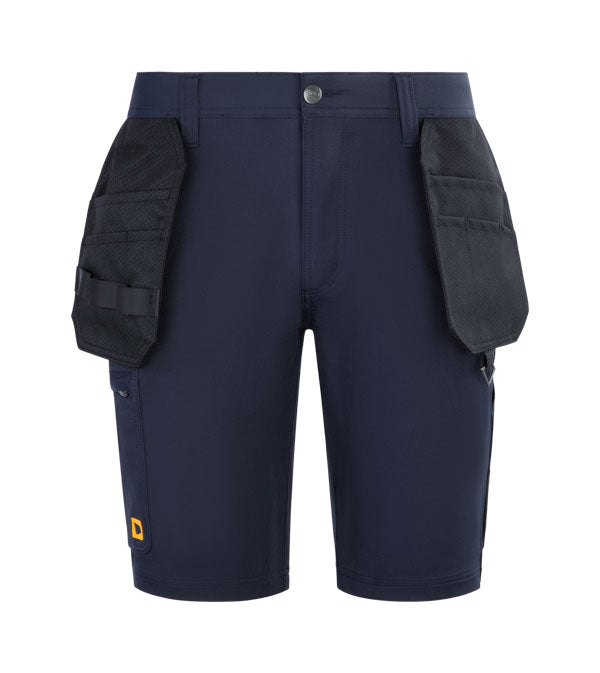 Jcb Workwear Unisex Stretch Holster Pocket Shorts Navy - JCB031