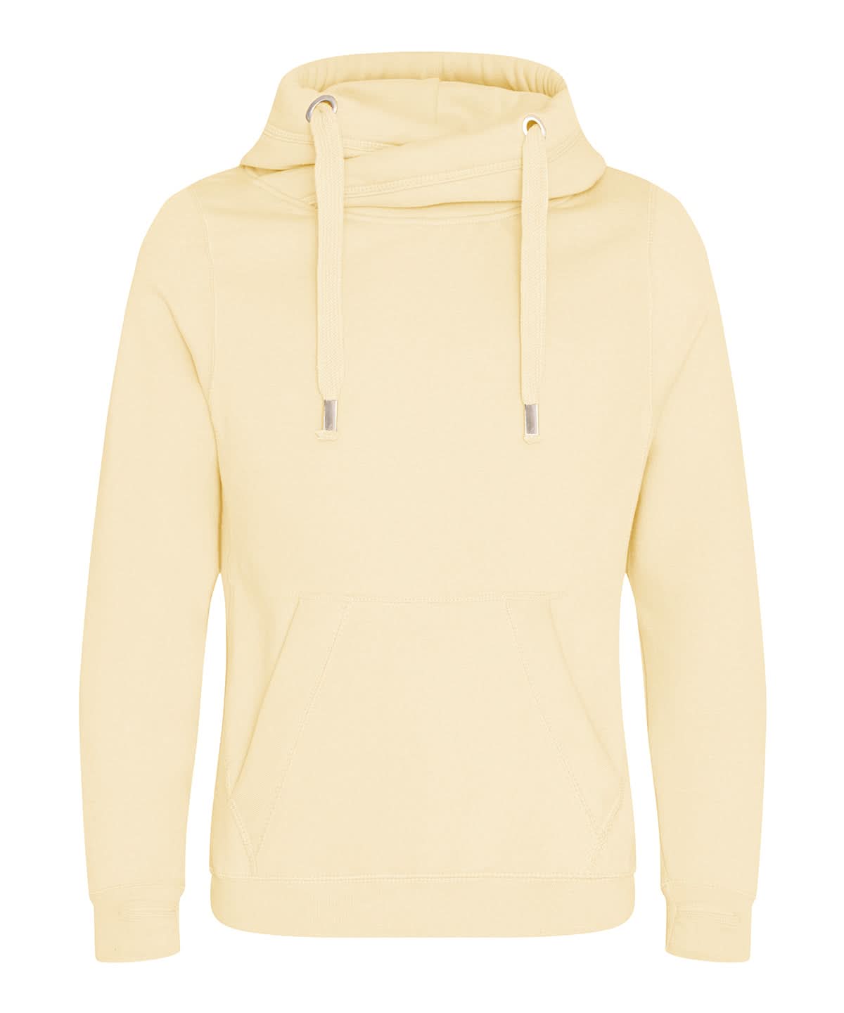 AWDis Just Hoods Cross neck hoodie JH021 - Vanilla Milkshake - Customisable Hoodies