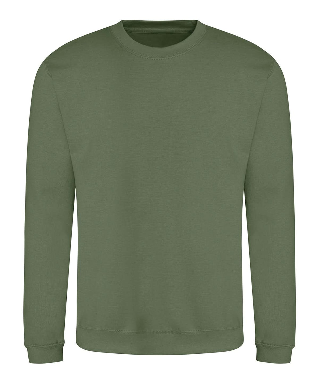 AWDis Just Hoods AWDis Sweatshirt Earthy Green JH030 - Earthy Green - Customisable Sweatshirts