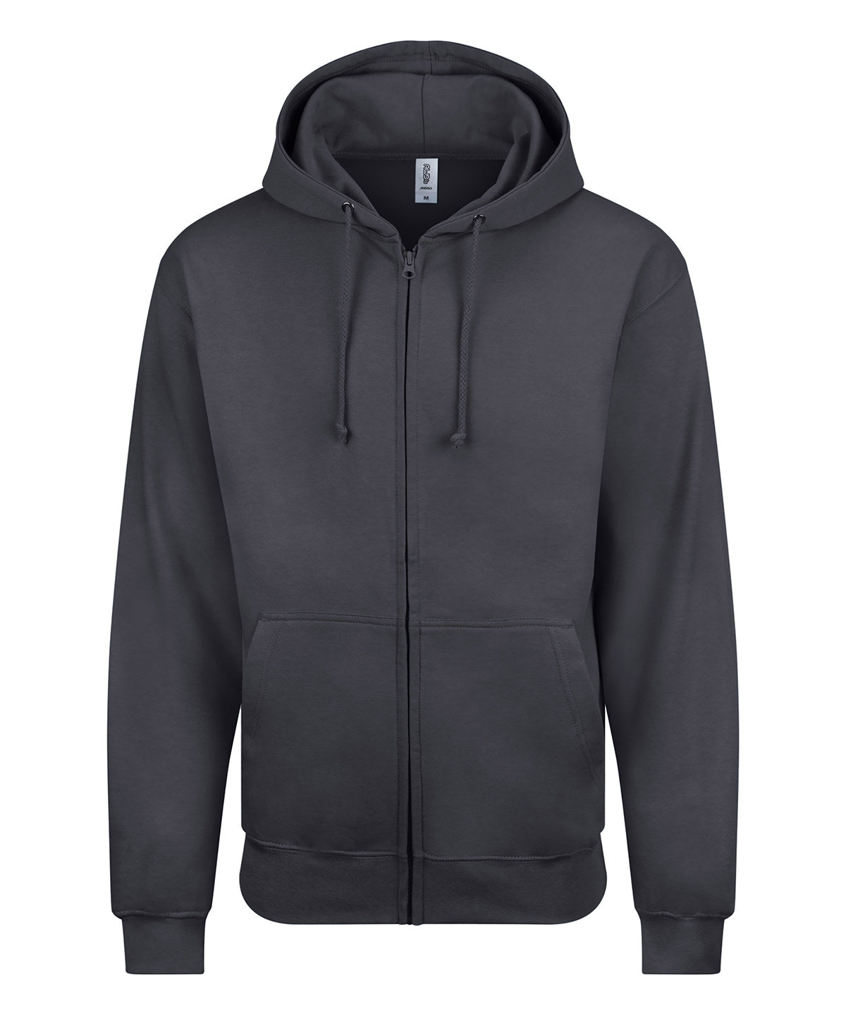 Zoodie - JH050 - Solid Charcoal - Customisable Hoodies