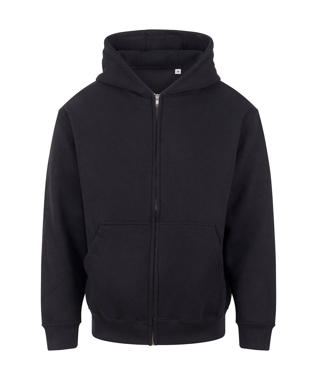 Vision heavyweight zoodie - JH115 - Deep Black* - Customisable Hoodies