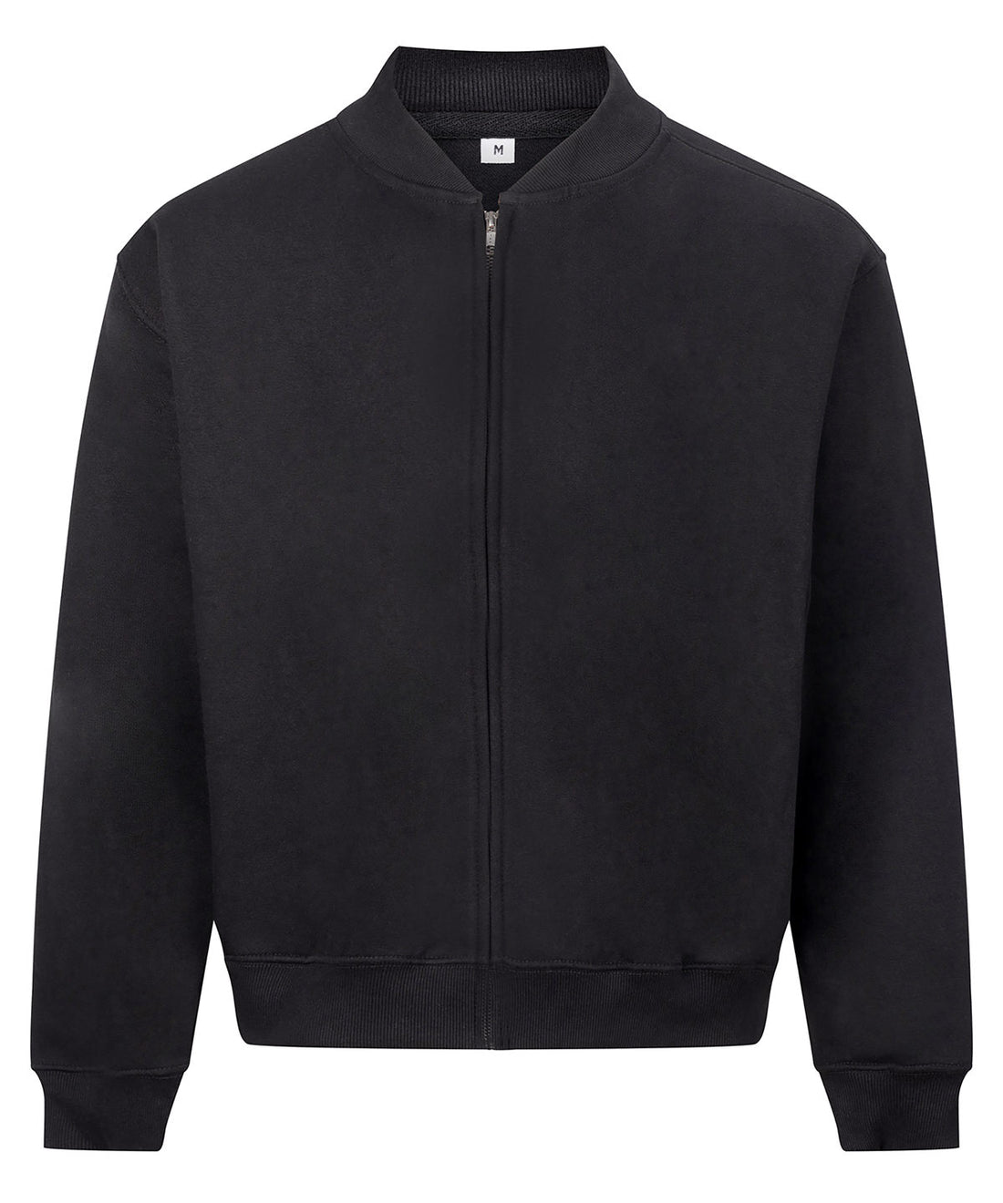 Signature heavyweight bomber sweat - JH124 - Deep Black - Customisable Sweatshirts