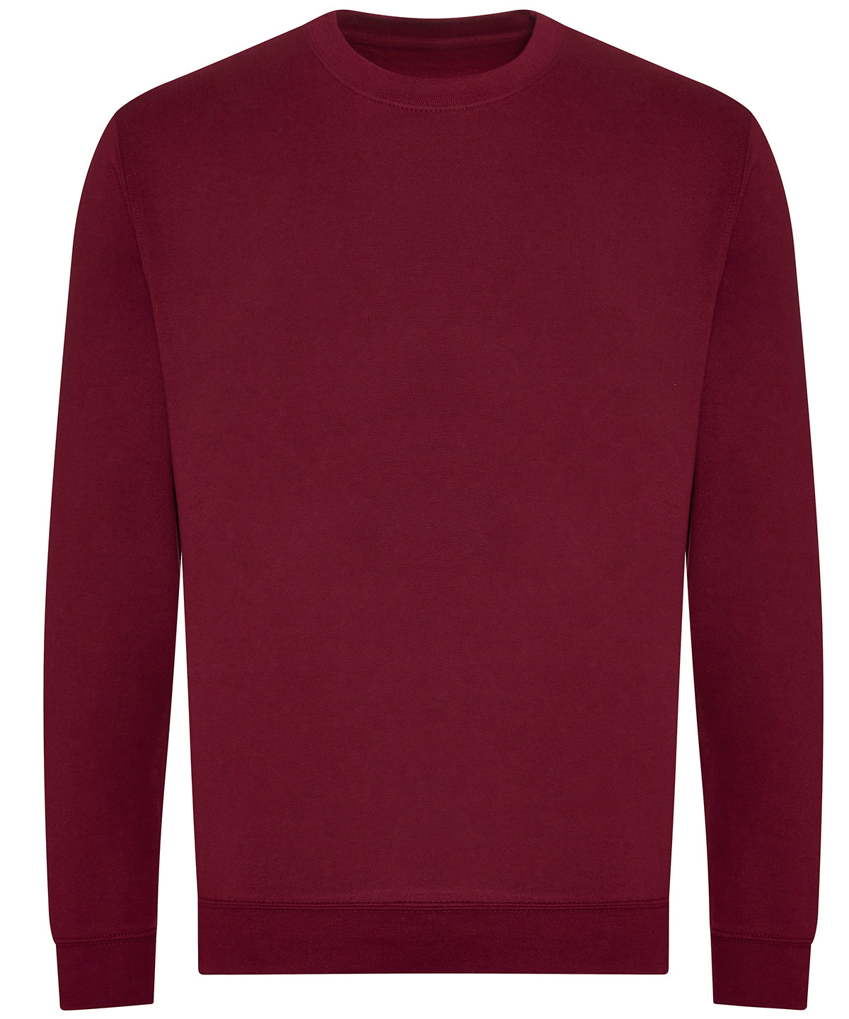 Organic sweatshirt - JH230 - Burgundy - Customisable Sweatshirts