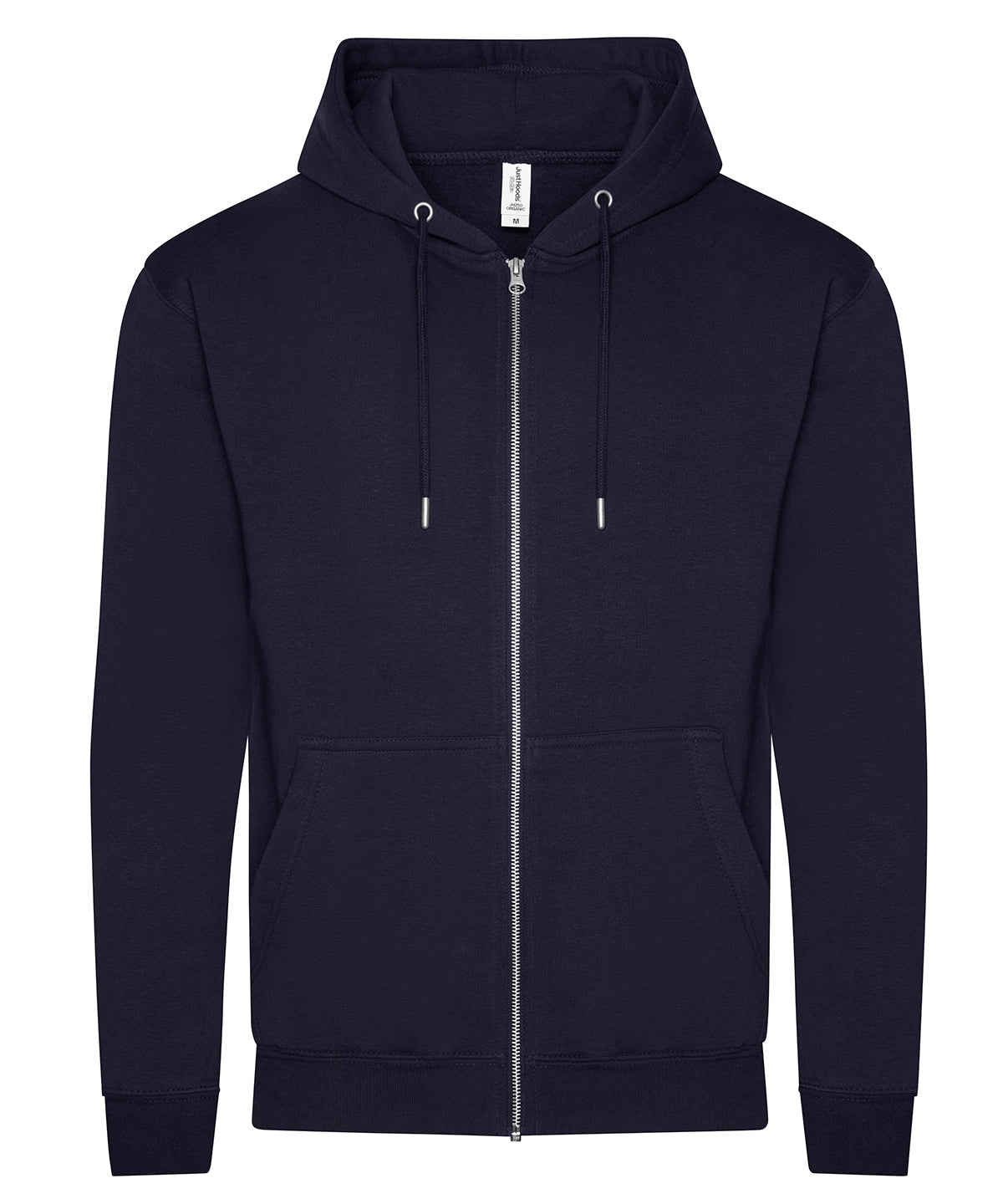 Organic zoodie - JH250 - New French Navy - Customisable Hoodies