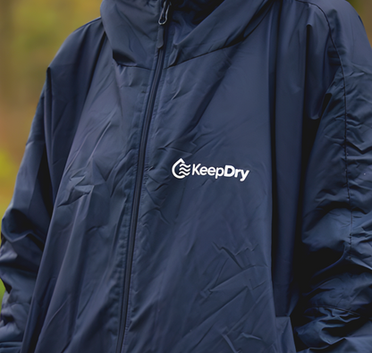 KeepDry All Weather Dry Robe Adults - - Customisable Jacket