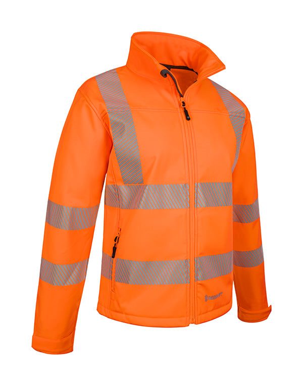 Beeswift Ladies Soft Shell Jacket - Orange - Customisable Jackets