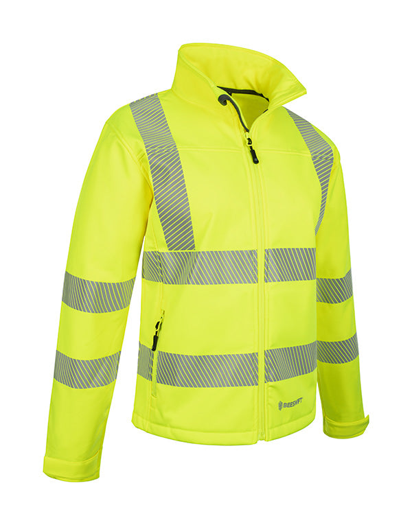 Beeswift Ladies Soft Shell Jacket - Saturn Yellow - Customisable Jackets