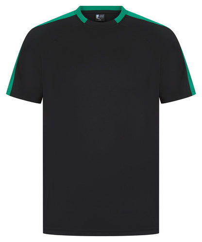 Finden &amp; Hales Finden Hales Unisex team t shirt LV290 - Black Emerald - Customisable T-Shirt