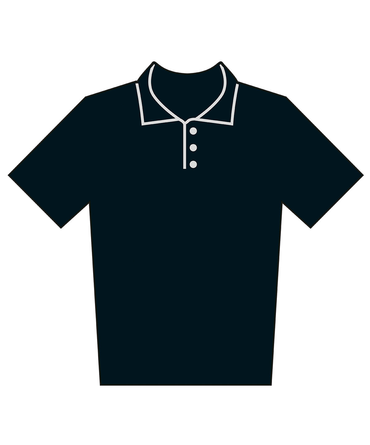 Adults team polo shirt - LV291 - Black - Customisable Polos