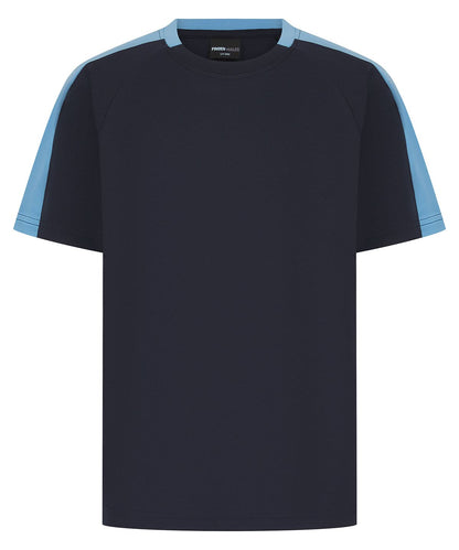 Finden &amp; Hales Finden Hales Kids team t shirt LV292 - Navy Sky - Customisable T-Shirt