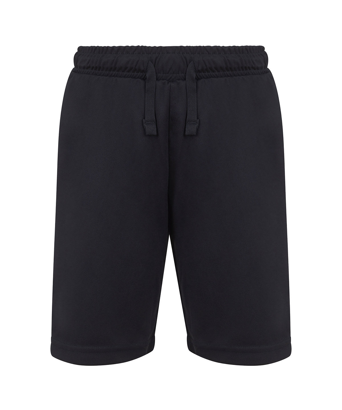 Kids team shorts no pockets - LV297 - Black - Customisable Shorts