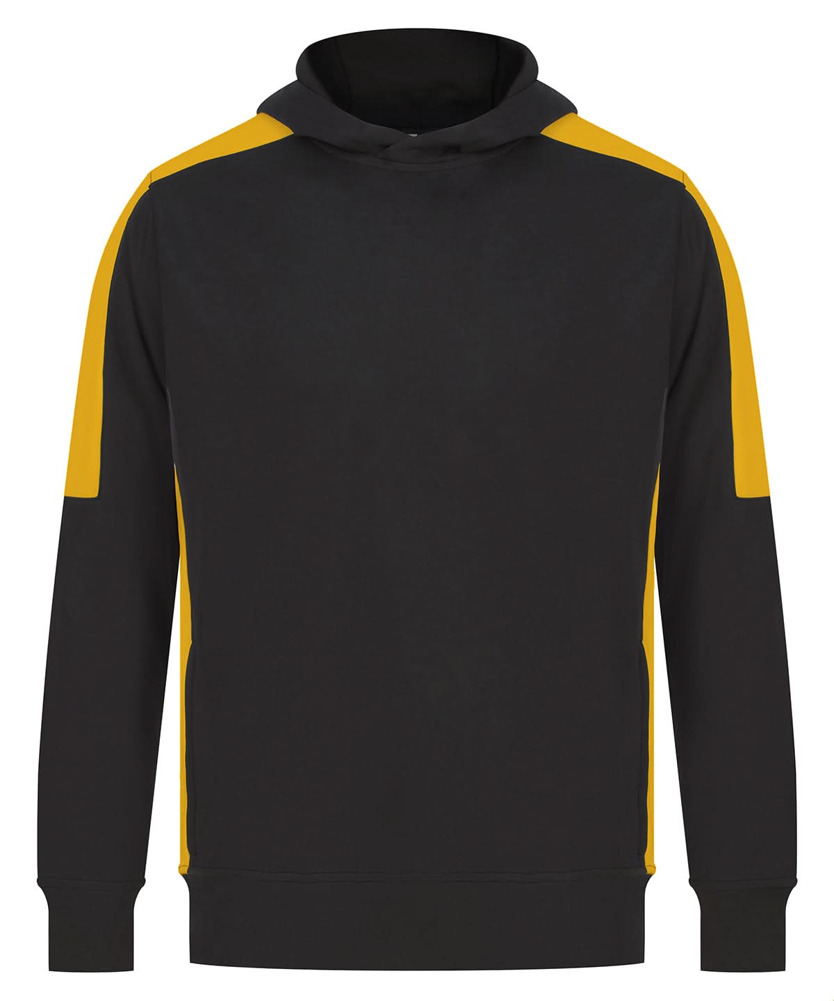 Finden &amp; Hales Adults team hoodie LV341 - Black Gold - Customisable Hoodies