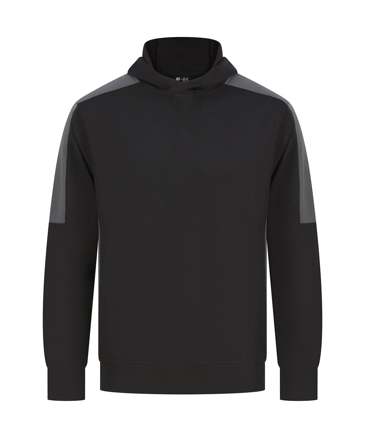 Finden &amp; Hales Adults team hoodie LV341 - Black Gunmetal Grey - Customisable Hoodies