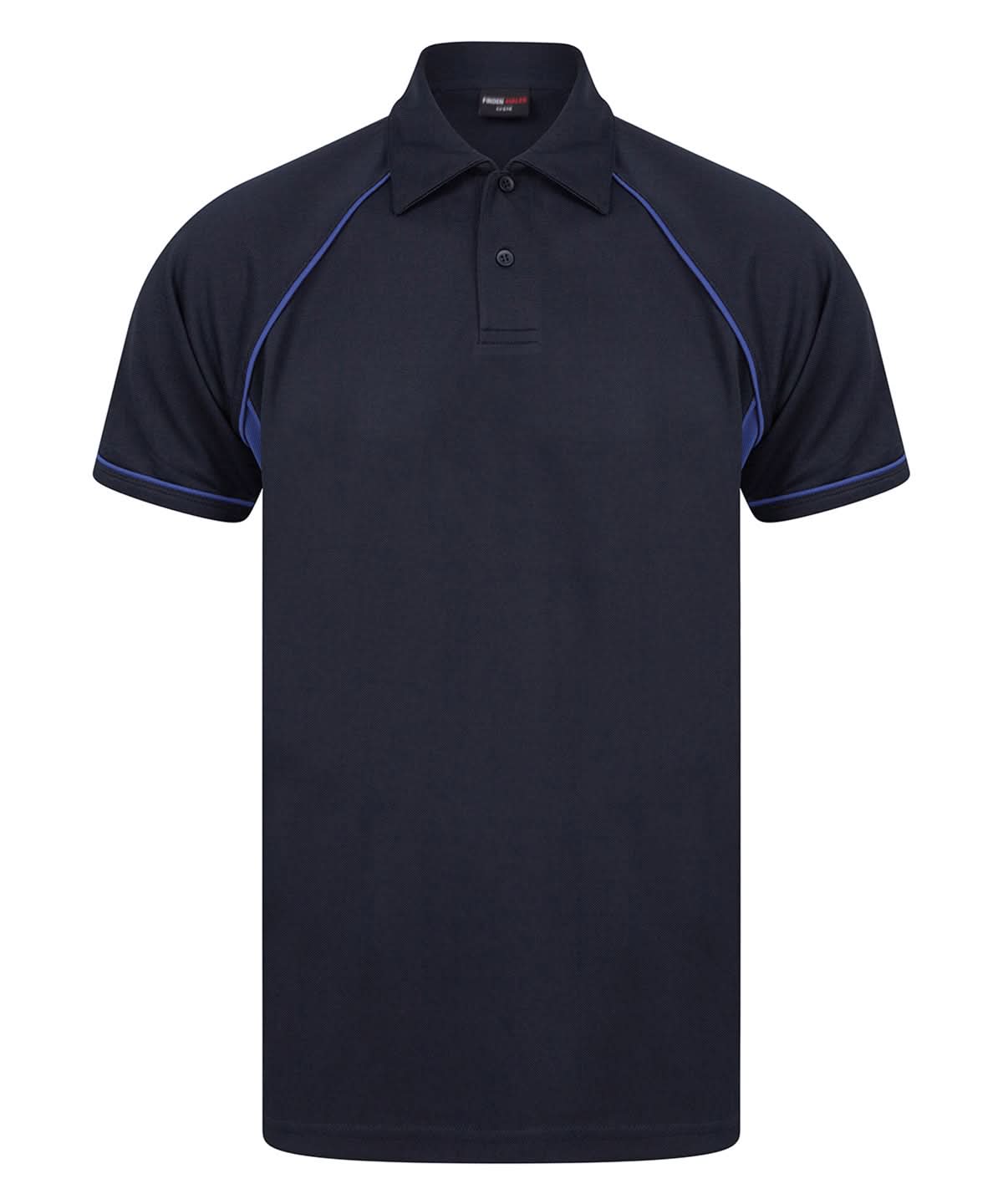 Finden &amp; Hales Finden Hales Piped performance polo LV370 - Navy Royal Royal - Customisable Polos