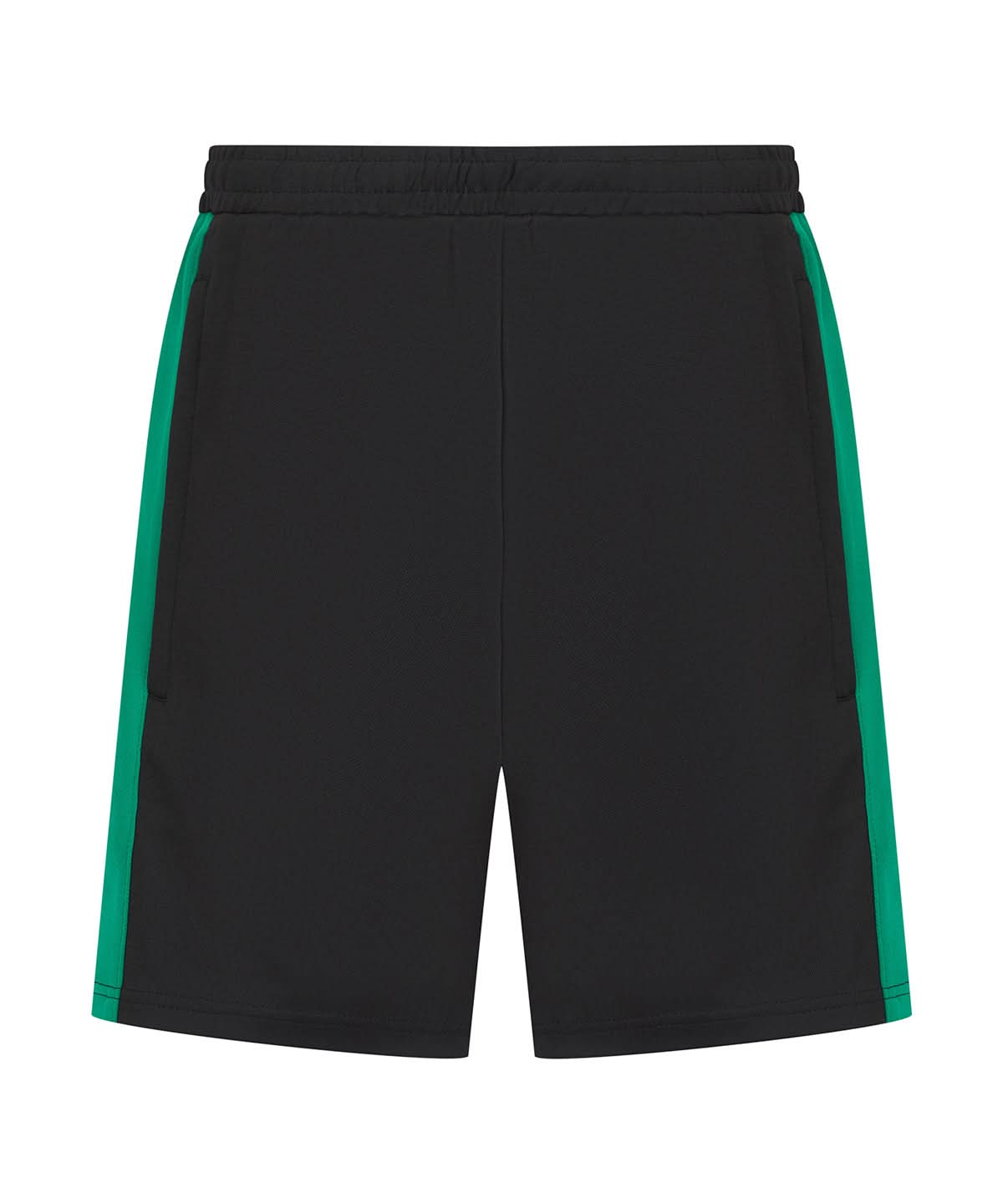Finden &amp; Hales Finden Hales Knitted shorts with zip pockets LV886 - Black Emerald - Customisable Shorts