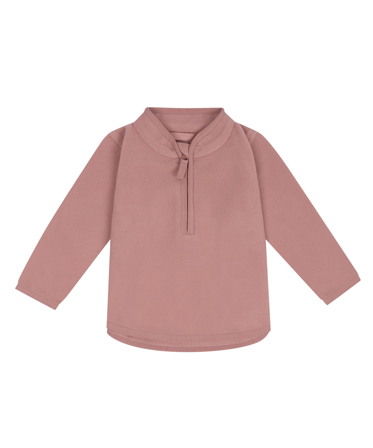 1/2-zip lightweight fleece - LW31T - Soft Pink - Customisable Fleece