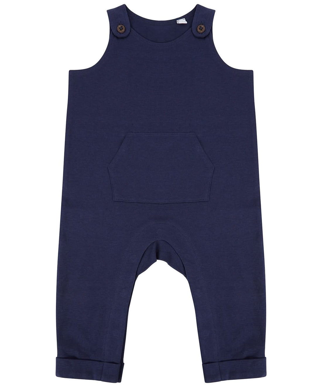 Larkwood Organic Cotton Dungaree LW651 - Navy - Customisable Dungarees
