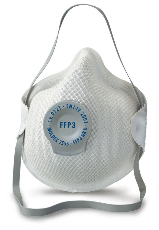 Moldex 2555 Mask FFP3V NR D - - Customisable Respiratory Protection