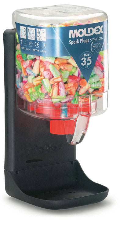 Moldex 7825 Spark-Plug Small Ear Plugs Dispenser - - Customisable Hearing Protection
