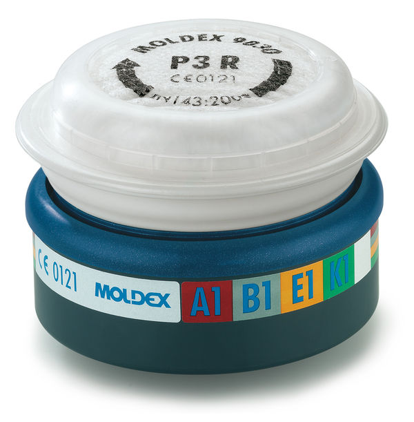 MOLDEX 9430 ABEK1P3 R Pre-assembled Gas &amp; Particulate Filter - - Customisable Respiratory Protection