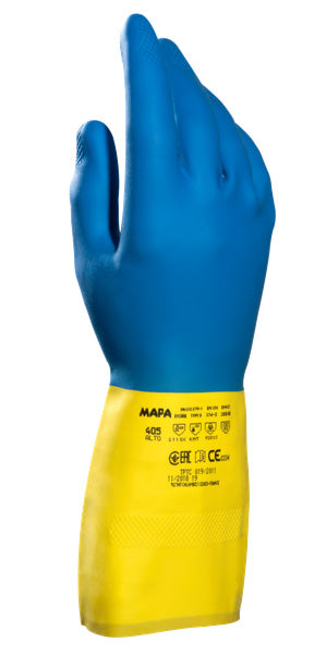 Mapa Alto Glove Mapa405 - Blue - Customisable Latex