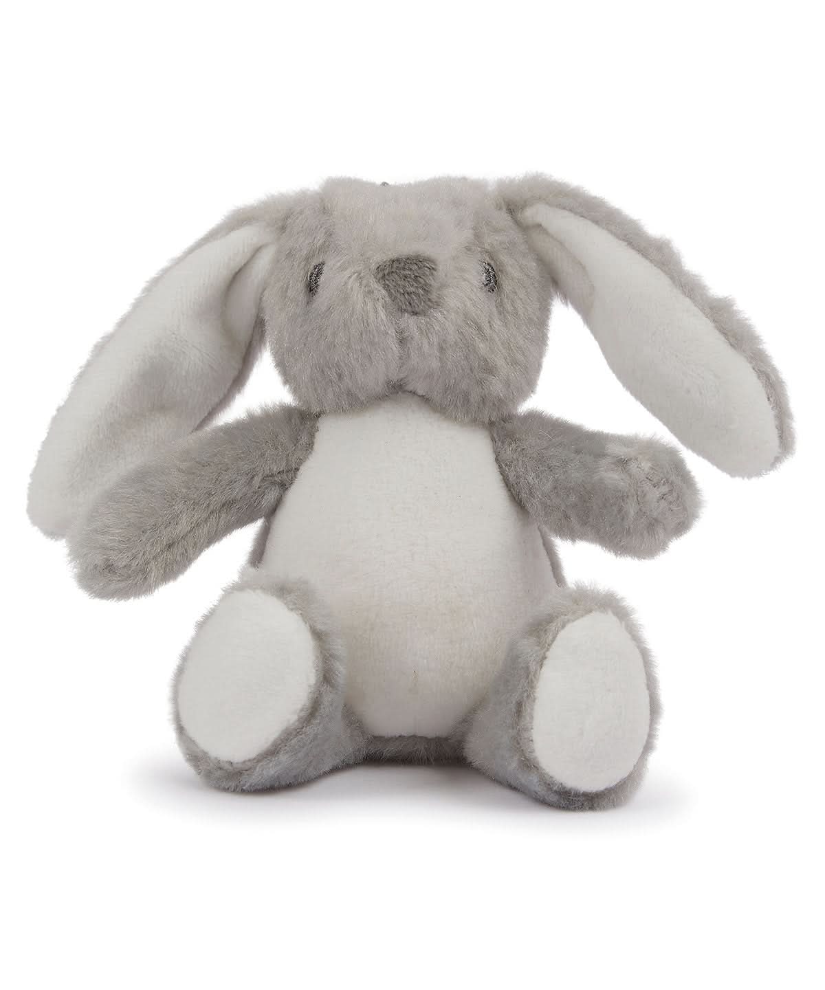 Binx bear - MM023 - Bunny Key Ring (Grey) XS - Customisable Soft Toys