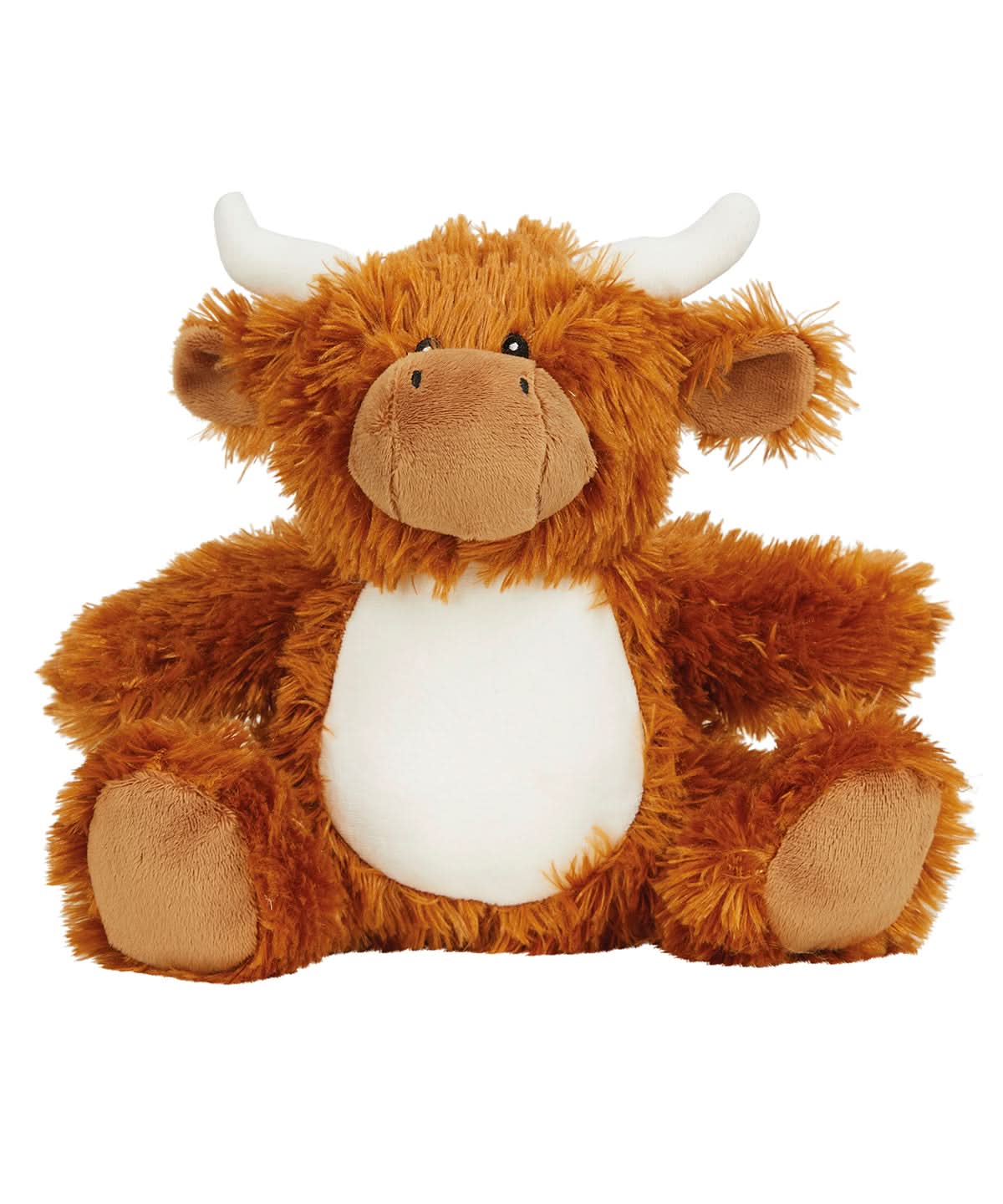 Printme mini teddy - MM060 - Highland Cow M - Customisable Soft Toys