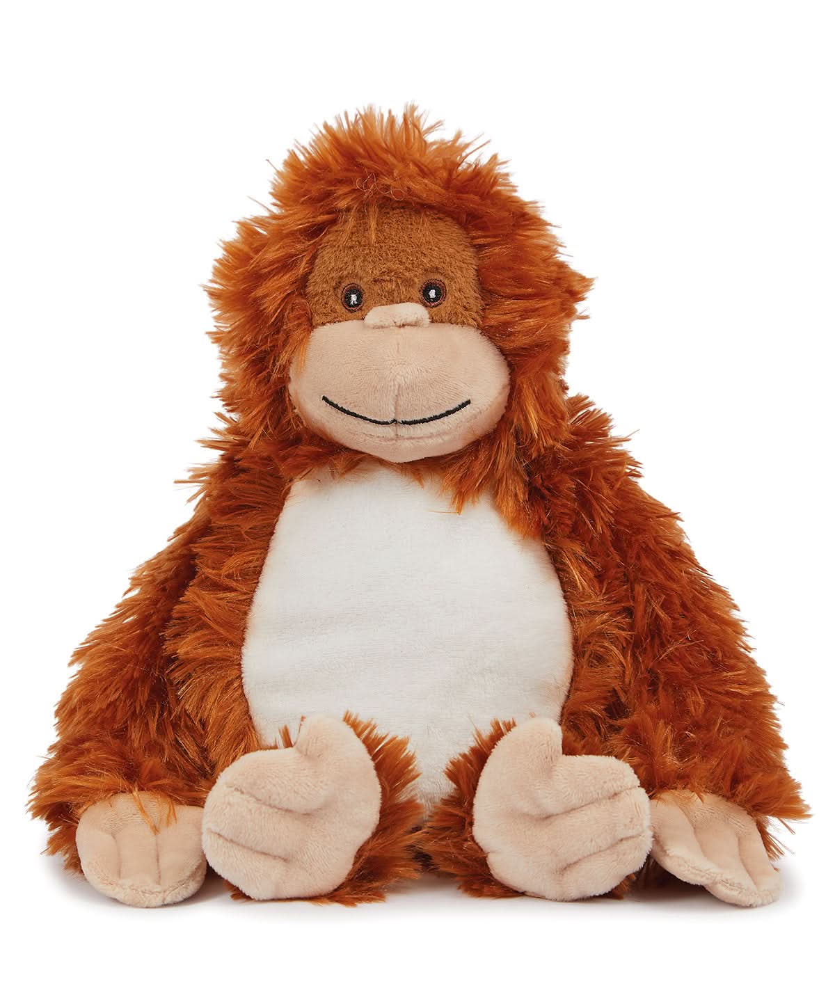 Printme mini teddy - MM060 - Orange Orangutan M - Customisable Soft Toys