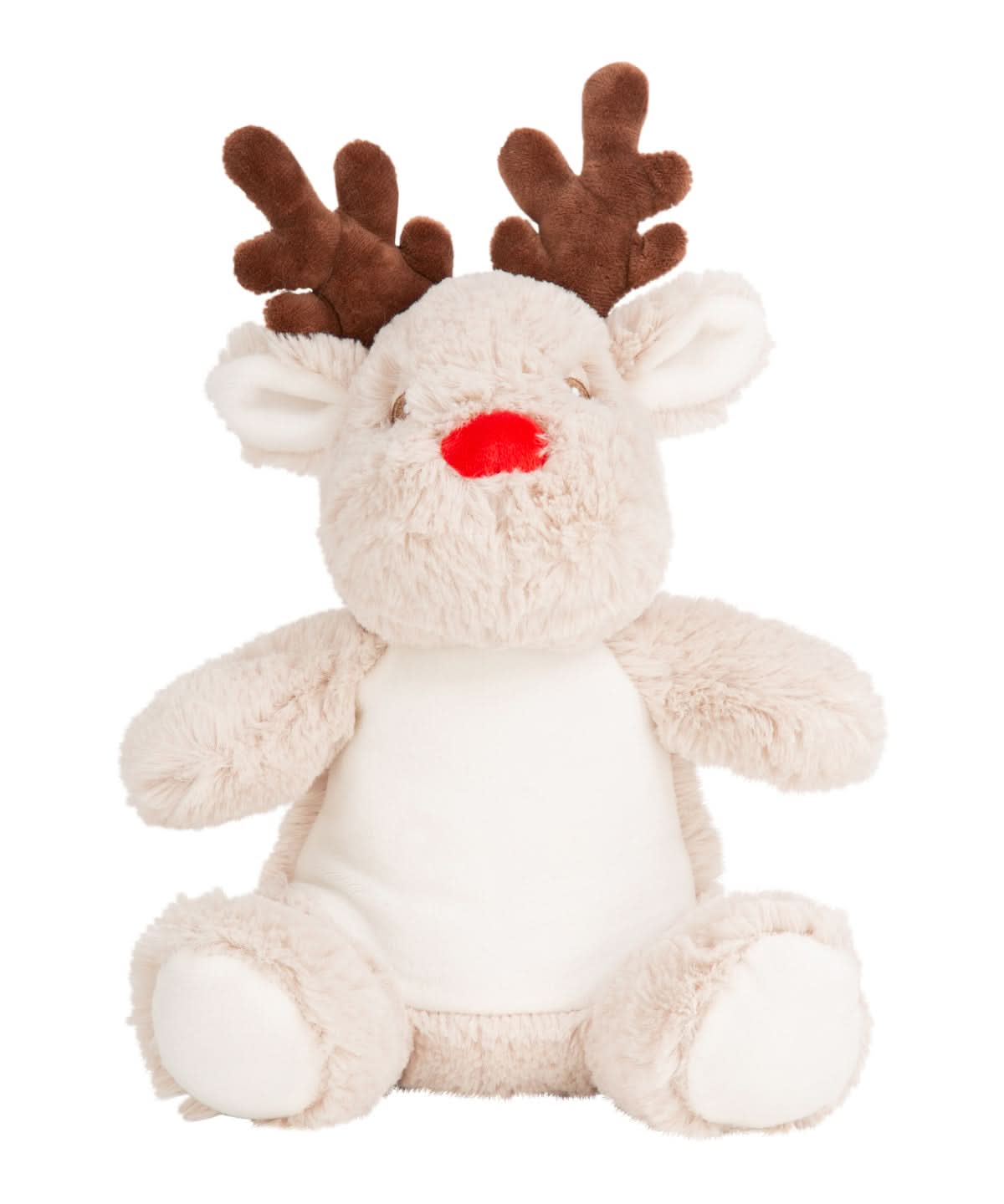 Printme mini teddy - MM060 - Reindeer Brown M - Customisable Soft Toys
