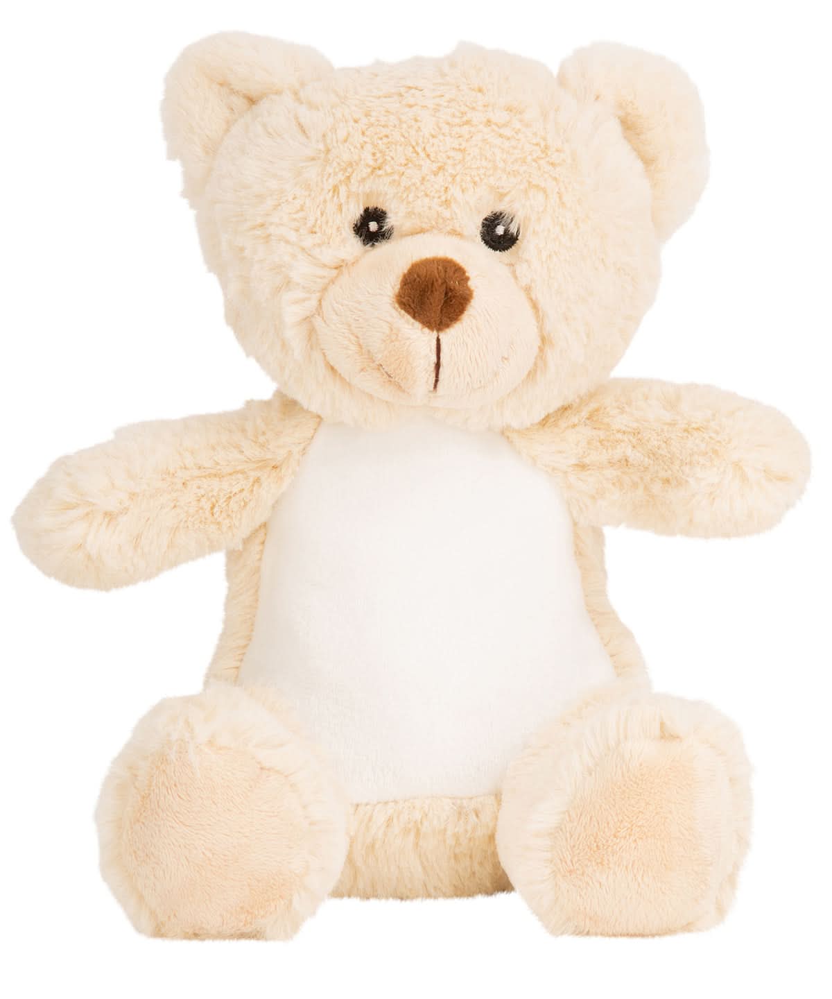 Printme mini teddy - MM060 - Teddy Light Brown M - Customisable Soft Toys