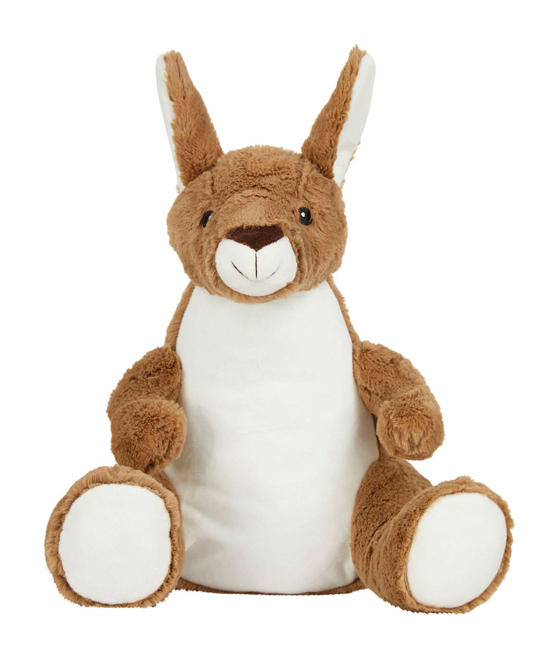 Zippie kangaroo - MM575 - Light Brown One size - Customisable Soft Toys