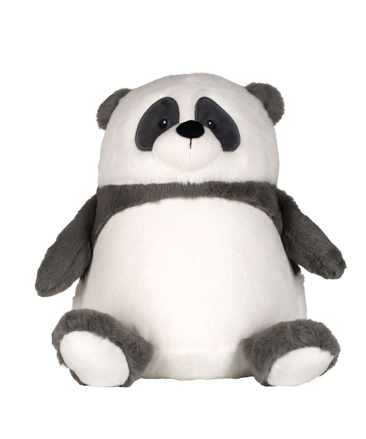 Zippie panda - MM582 - Grey White L - Customisable Soft Toys