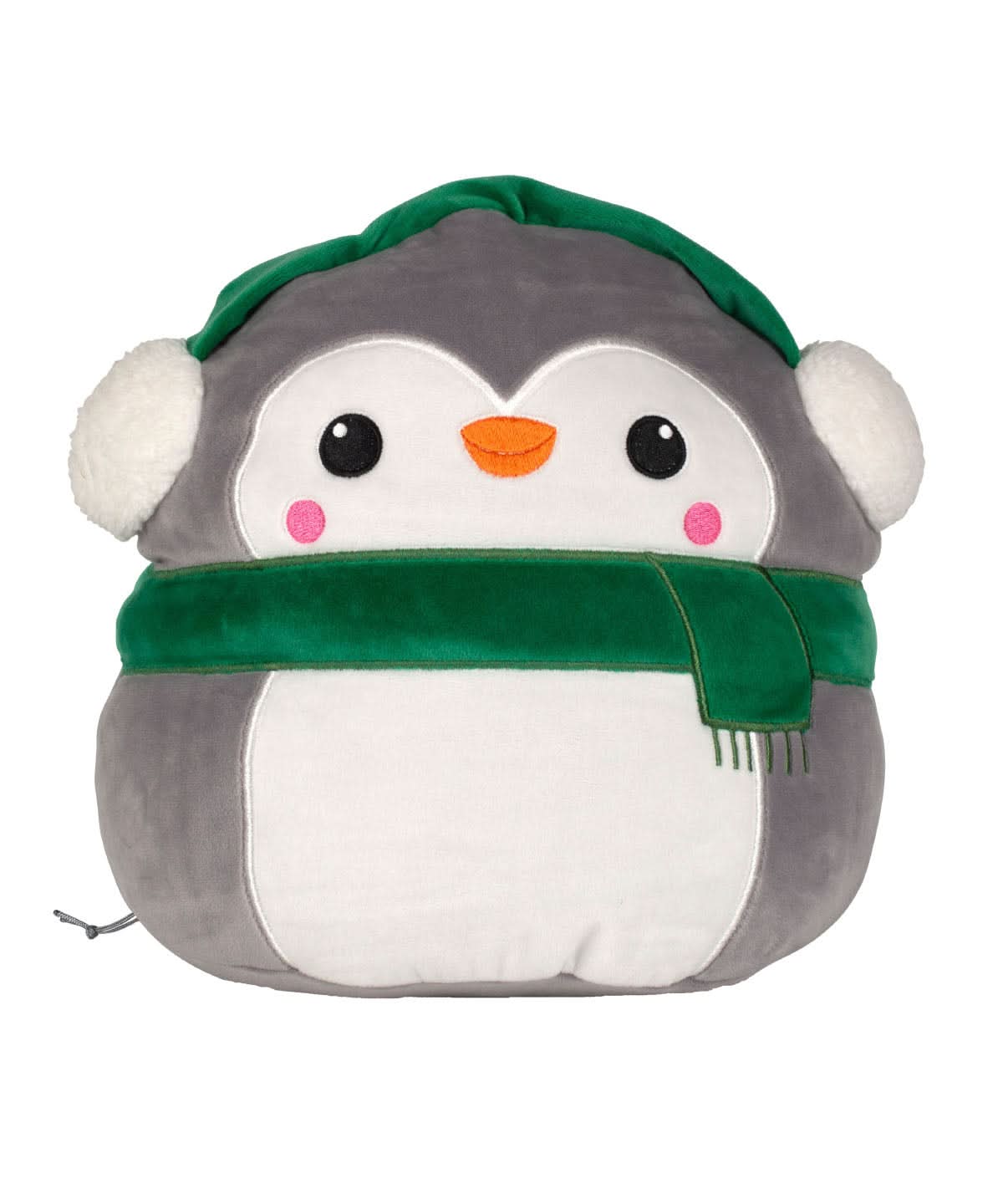 Squidgys by - MM800 - Grey White Penguin L - Customisable Soft Toys