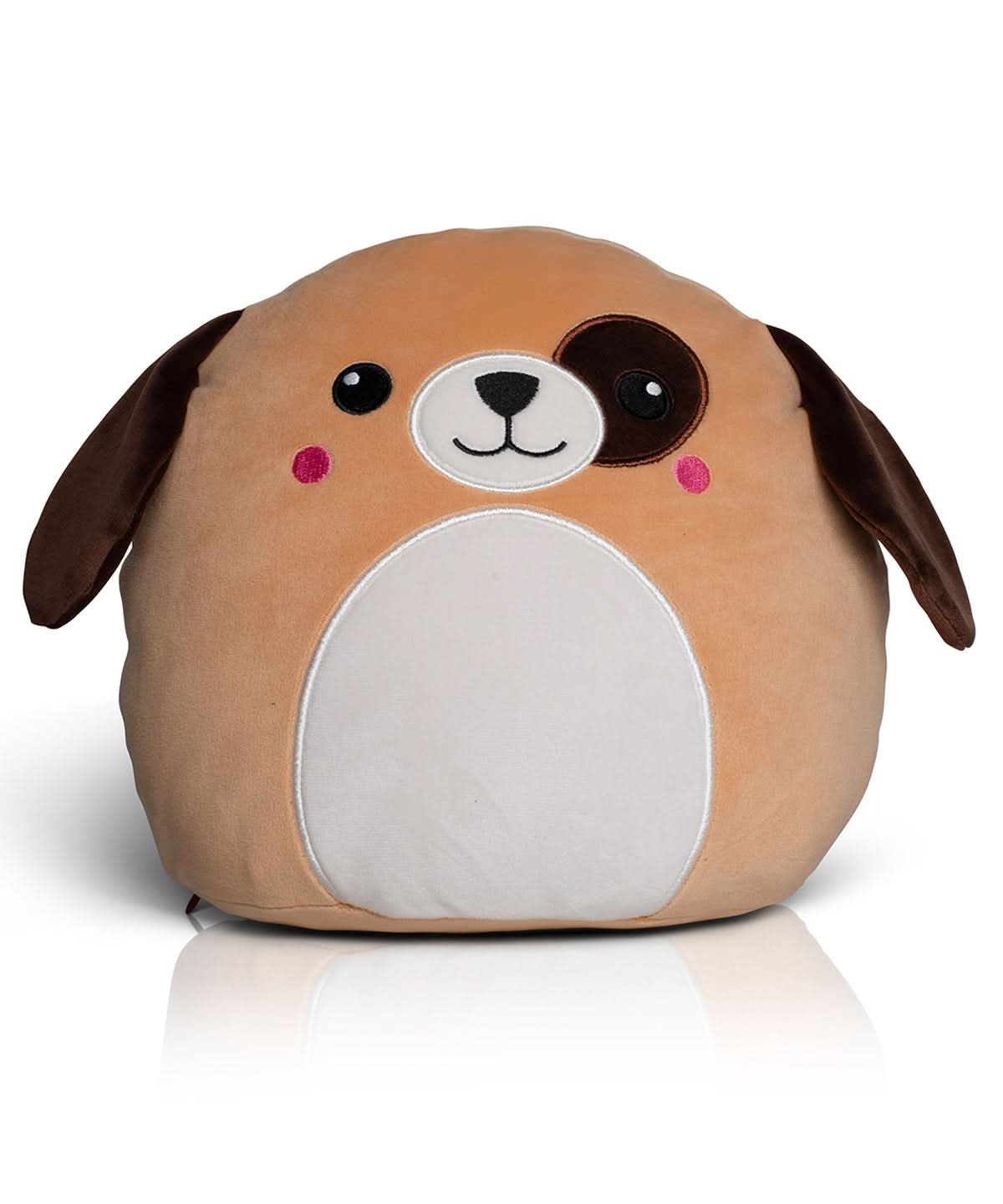 Squidgys by - MM800 - Light Brown Dog L - Customisable Soft Toys