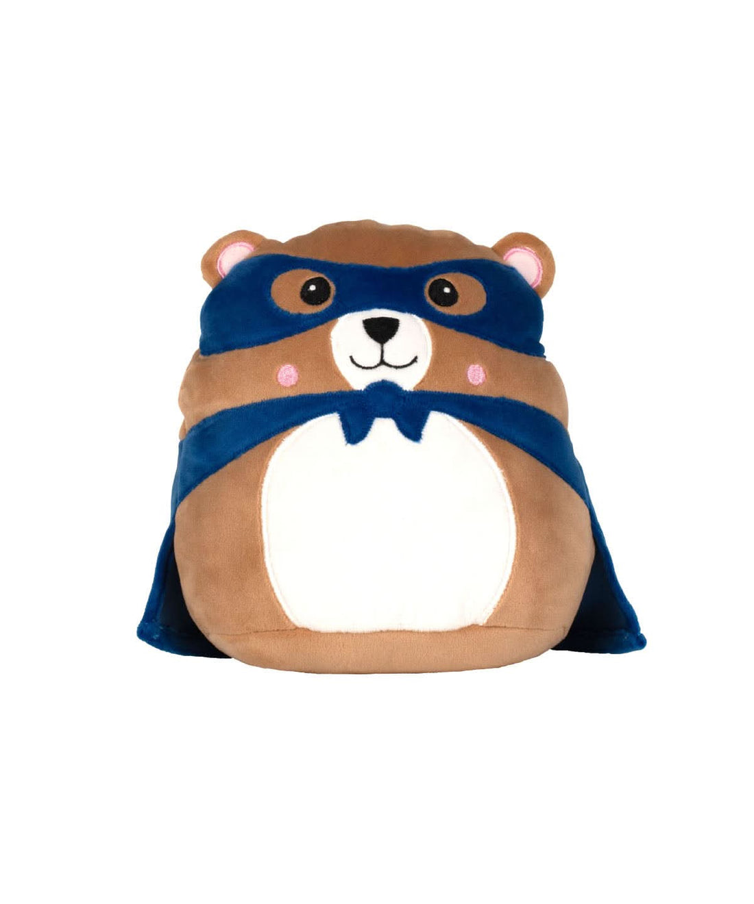 SquidgeMe - MM801 - Blue Hero Bear S - Customisable Soft Toys
