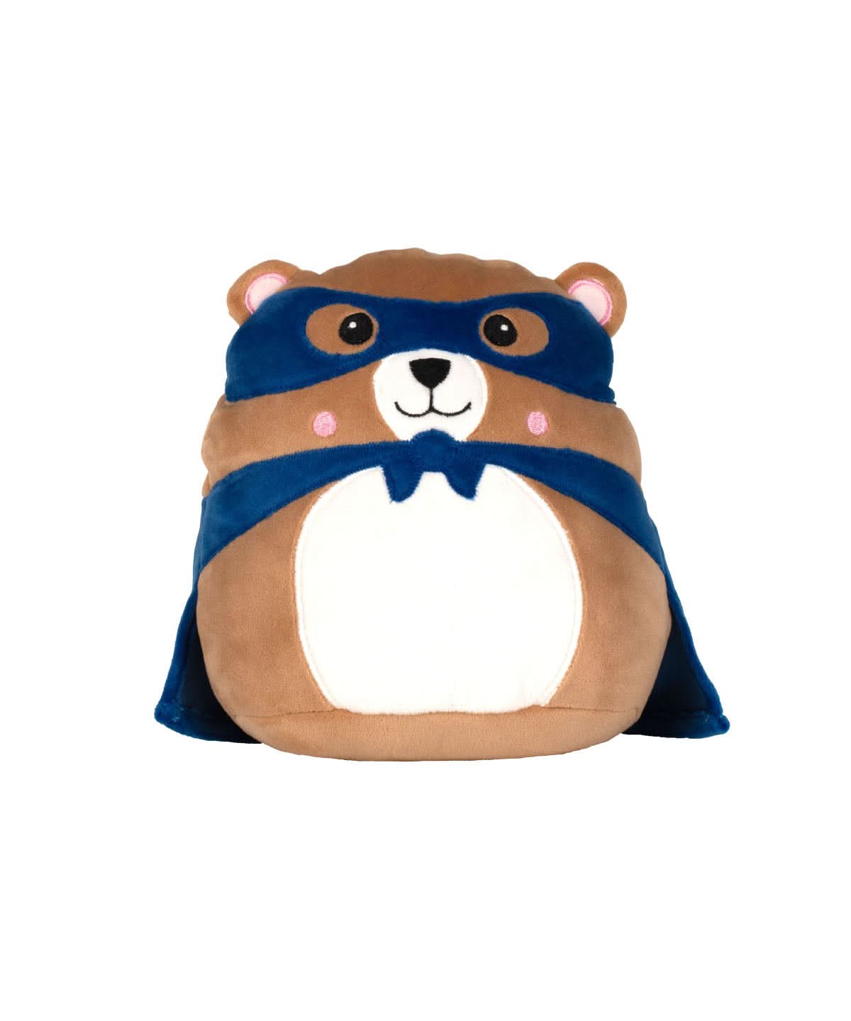 SquidgeMe - MM801 - Blue Hero Bear S - Customisable Soft Toys
