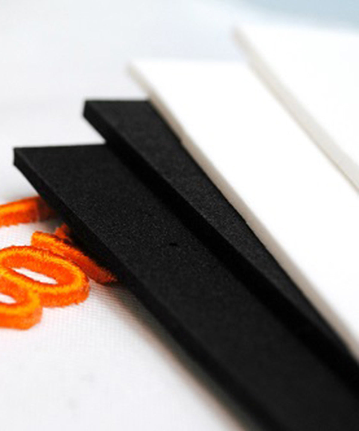 Bodybuilder foam for 3D embroidery (pack of 10) - MR092 - Black One size - Customisable Embroidery Accessories