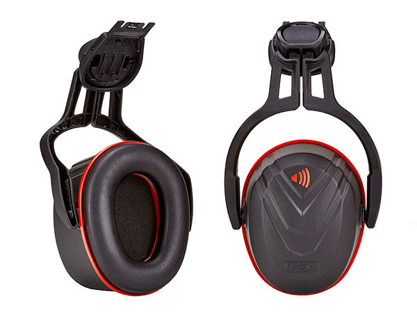 MSA V-Gard Helmet Mounted Ear Defenders SNR36 - - Customisable Hearing Protection
