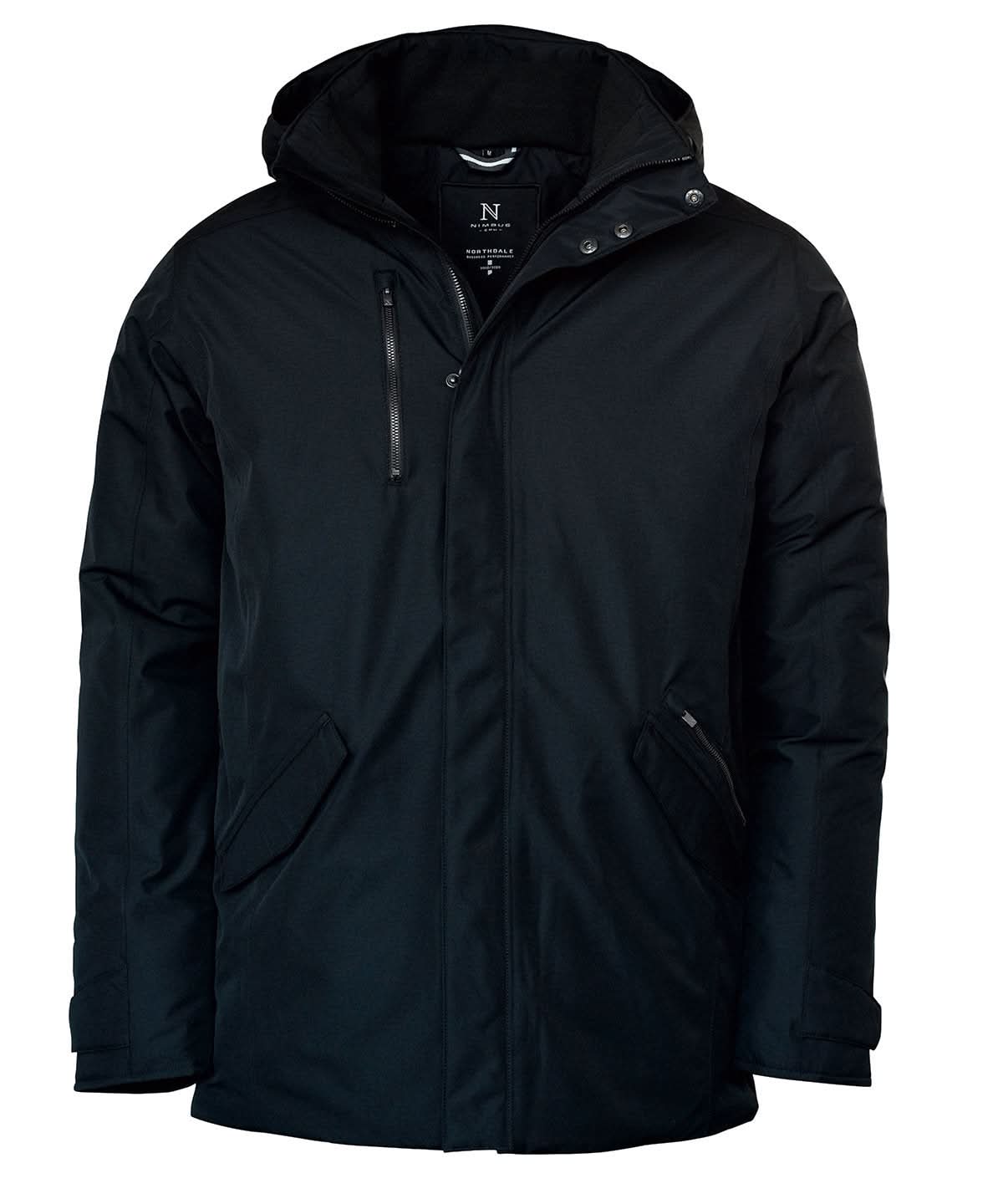 Nimbus Northdale fashionable winter jacket N111M - Black - Customisable Jacket