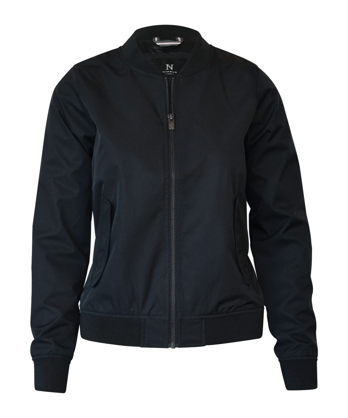 Nimbus Womens Bleecker authentic bomber jacket N117F - Dark Navy - Customisable Jacket
